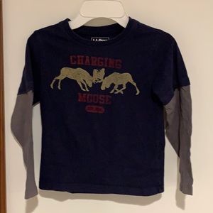 LL Bean long sleeved tee-sz 4